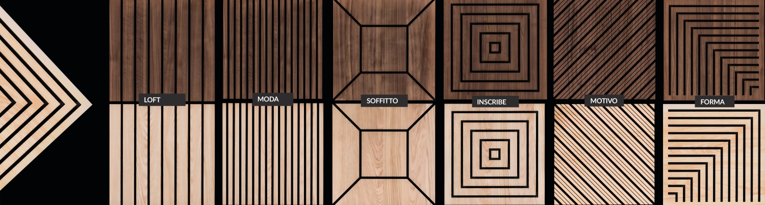 Acoustic Wood Ceiling Tiles
