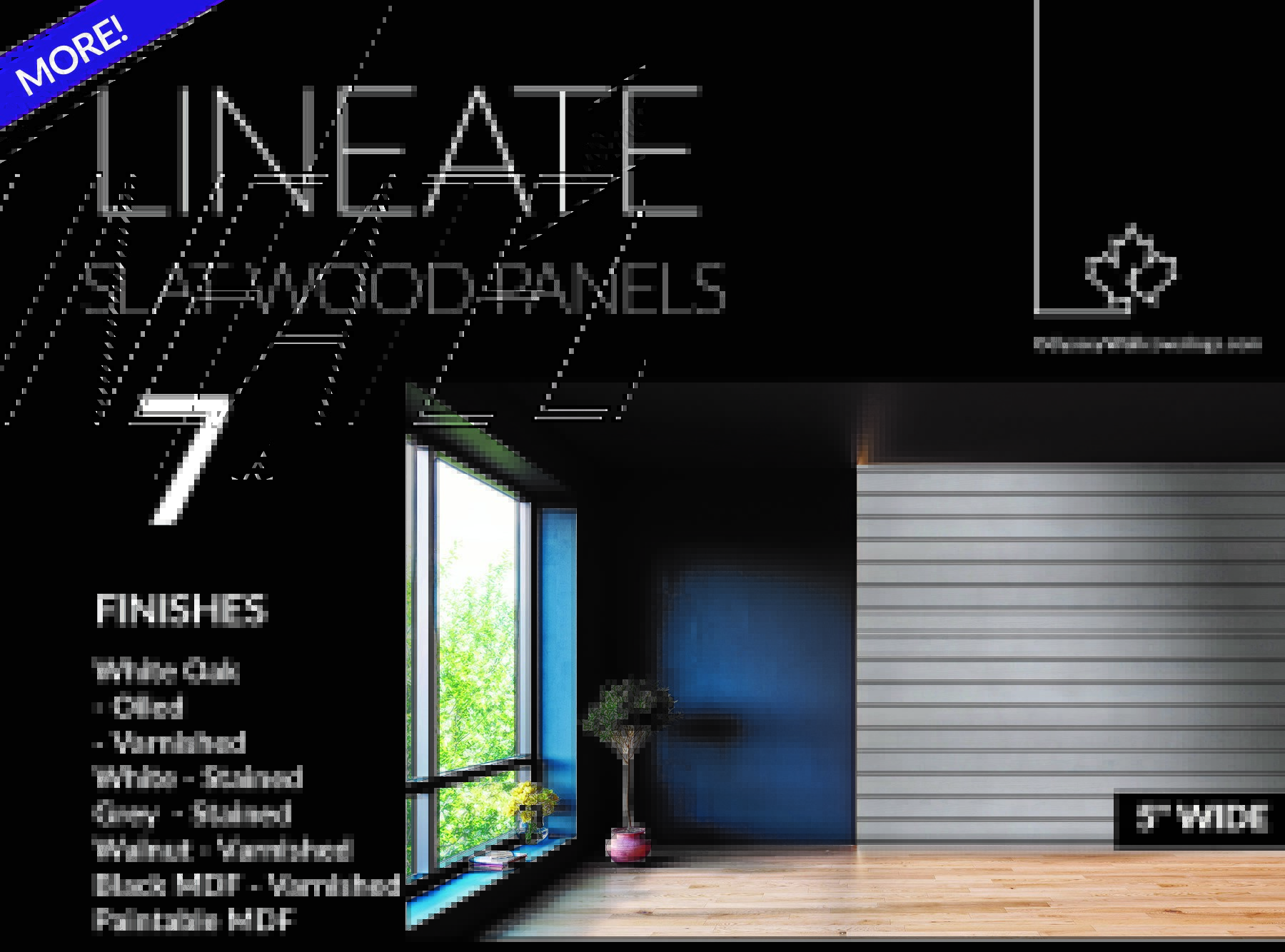 lineate slat panels